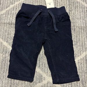 Baby Gap NWT 0/3m blue cords